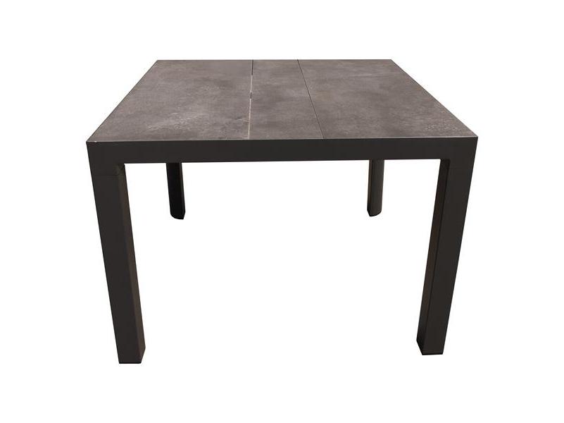 Étkező asztal sötétszürke 100x74 cm-es