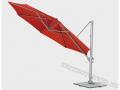 Montego lámpa formájú napernyő 3,5 méteres piros