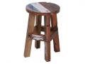 Kis zsámoly szék Teak fából Seaside 30x30x46 cm-es