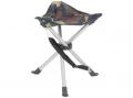 Alumínium háromlábú szék terepmintás 32*32*40 cm