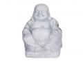 Ülő Buddha figura, kerámia kerti dísz, 32 cm
