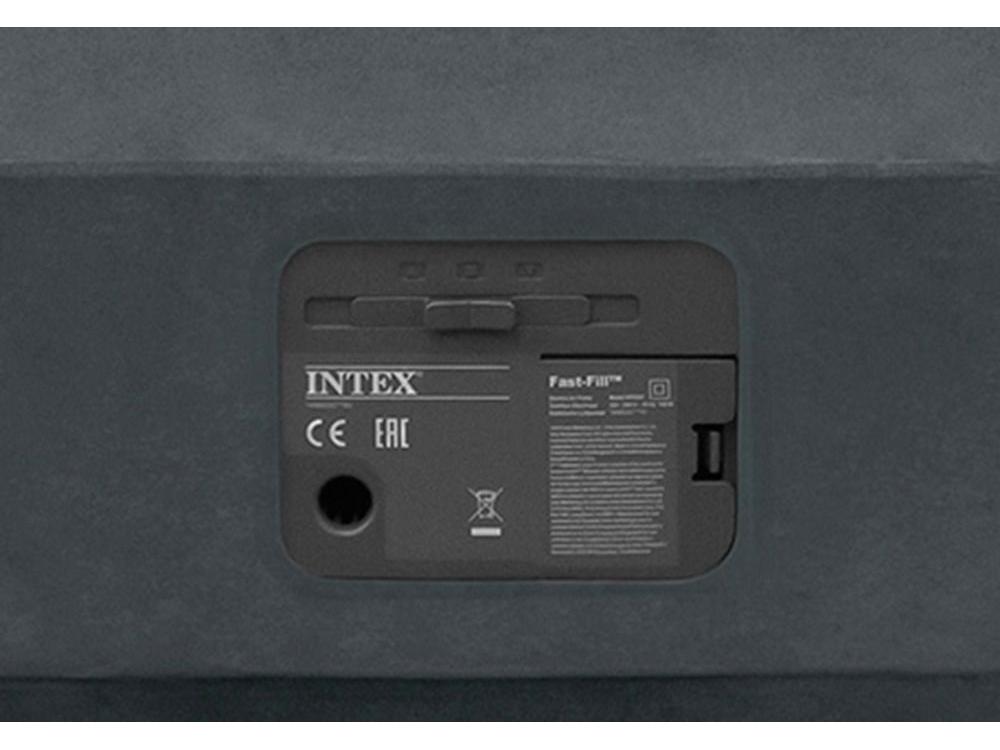 INTEX High Rise Dura-Beam Series Queen kétszemélyes felfújható vendégágy, 152 x 203 x 56 cm