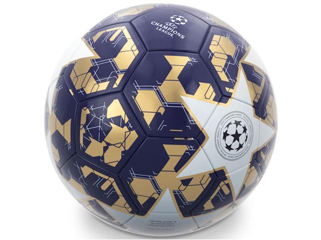 UEFA Bajnokok Ligája kék-arany focilabda 5-ös méretben - Mondo Toys