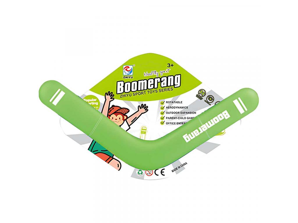 Boomerang: Bumeráng többféle színben 36cm 1db