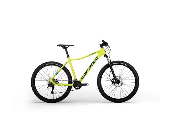 Corratec X-Vert Motion Corratec kerékpár lime/kék 39-es méretű