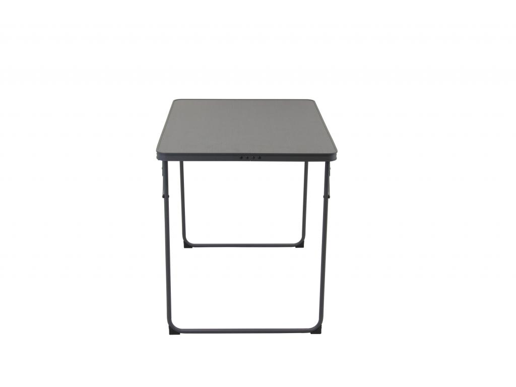 Lisa kemping asztal - 80x60x69,5 cm - szürke