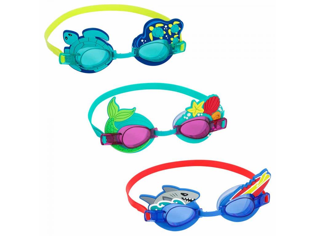 Bestway: Aqua Pals tengeri állatos úszószemüveg háromféle változatban 1db