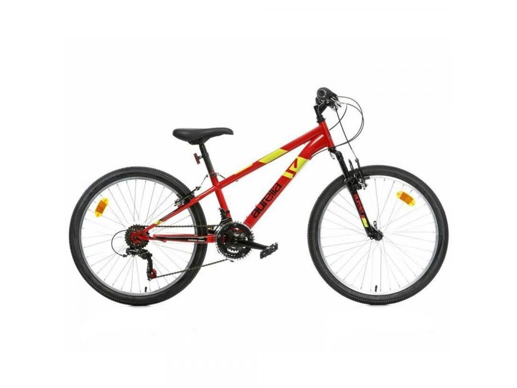 Aurelia piros színu 24-es méretu bicikli - Dino Bikes kerékpár