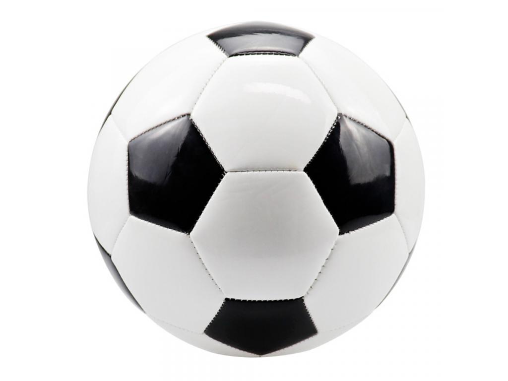 Mubor focilabda hagyományos fehér-fekete színben 23cm
