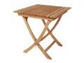 Milford ECO négyszögletű asztal eco teak natur fából 70x70x75 cm