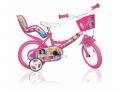Princess rózsaszín gyerek bicikli 12-es méretben - Dino Bikes kerékpár