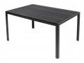 Milano kerti asztal - alumínium/polywood - 150x90 cm
